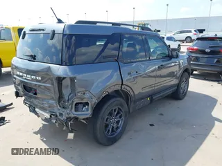 2024 Ford Bronco Sport Big Bend with VIN 3FMCR9B60RRE09648, listed as a IAAI auction lot 42332017 with 49,624 mi miles and . Bid and sale history available at DreamBid. Image 4.