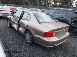 2002 Mitsubishi Galant ES with VIN 4A3AA46G42E142612, listed as a IAAI auction lot 41493433 with 106,960 mi miles. Bid and sale history available at carsss.com. Image 3.