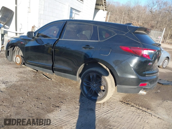 2021 Acura RDX w/A-Spec Package with VIN 5J8TC2H60ML010610, listed as a IAAI auction lot 41486605 with 53,934 mi miles and . Bid and sale history available at DreamBid. Image 3.
