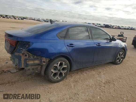 2019 Kia Forte LXS with VIN 3KPF24AD1KE075927, listed as a Copart auction lot 53565135 with 135,740 mi miles and Salvage title. Bid and sale history available at DreamBid. Image 3.