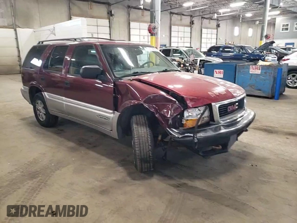 2001 GMC Jimmy SLT z VIN 1GKDT13W112191002, wystawiony jako Copart lot #55150035 z przebiegiem 203 940 mil mil oraz Nie do naprawy • Non repairable. Historia ofert i sprzedaży dostępna na DreamBid. Obrazek 15.