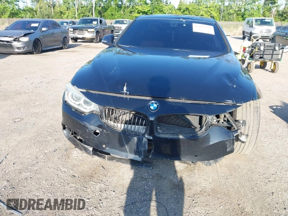 2016 BMW 4 Series 428i with VIN WBA3N7C50GK225853, listed as a IAAI auction lot 42192972 with 109,269 mi miles and . Bid and sale history available at carsss.com. Image 6.