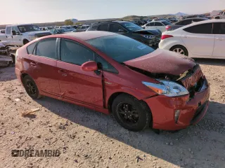 2013 Toyota Prius One with VIN JTDKN3DUXD0341856, listed as a Copart auction lot 53946985 with 123,059 mi miles and Salvage Title. Bid and sale history available at DreamBid. Image 4.