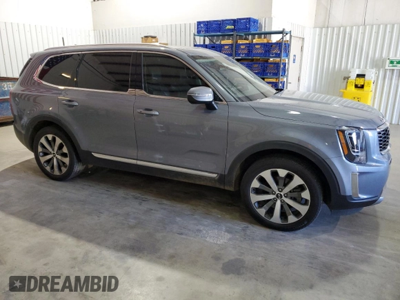 2020 Kia Telluride EX with VIN 5XYP34HC9LG071501, listed as a Copart auction lot 48292645 with 111,435 mi miles and Salvage Title. Bid and sale history available at DreamBid. Image 4.