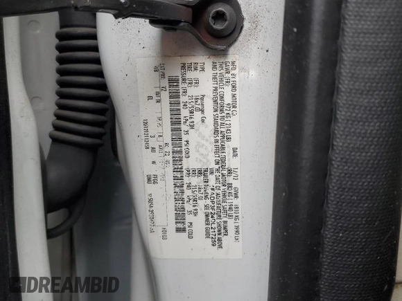 2013 Ford Focus SE z VIN 1FADP3F24DL217259, wystawiony jako Copart lot #51573535 z przebiegiem Nie podano mil oraz Szkoda całkowita • Salvage title. Historia ofert i sprzedaży dostępna na DreamBid. Obrazek 12.