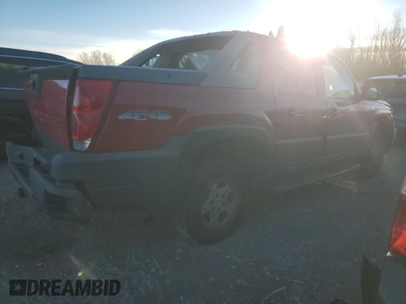 2004 Chevrolet Avalanche Z71 with VIN 3GNEK12T84G203109, listed as a Copart auction lot 80121304 with 150,453 mi miles and Salvage Title. Bid and sale history available at DreamBid. Image 3.