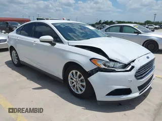 2016 Ford Fusion S with VIN 3FA6P0G72GR279850, listed as a IAAI auction lot 42403409 with 123,655 mi miles and . Bid and sale history available at DreamBid. Image 1.