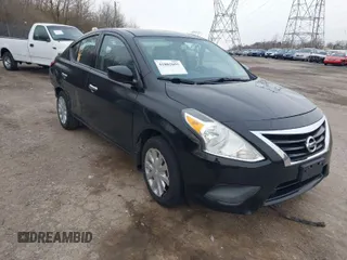 2015 Nissan Versa SV with VIN 3N1CN7AP1FL942463, listed as a IAAI auction lot 41882059 with 108,544 mi miles. Bid and sale history available at carsss.com. Image 1.