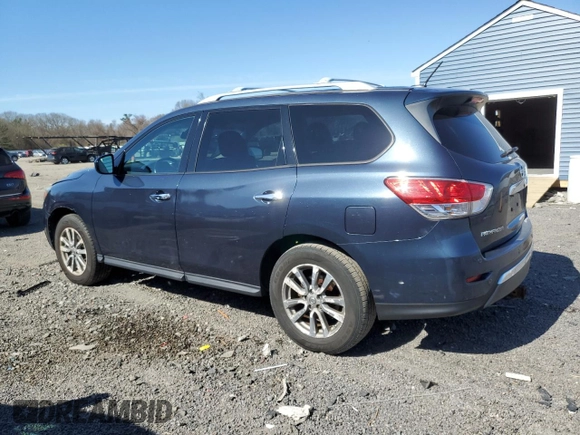 2016 Nissan Pathfinder Platinum with VIN 5N1AR2MM6GC622335, listed as a Copart auction lot 52738865 with 84,249 mi miles and Salvage Title. Bid and sale history available at carsss.com. Image 2.