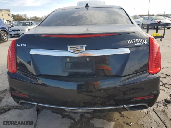 2016 Cadillac CTS Sedan RWD with VIN 1G6AP5SX1G0130891, listed as a Copart auction lot 81551824 with 92,522 mi miles and Clean Title. Bid and sale history available at carsss.com. Image 6.
