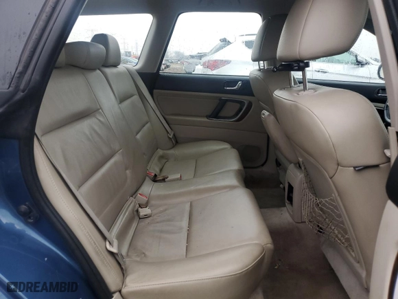 2008 Subaru Outback (Natl) Ltd with VIN 4S4BP62C987325792, listed as a Copart auction lot 81004454 with 0 mi miles and Salvage Title. Bid and sale history available at carsss.com. Image 10.
