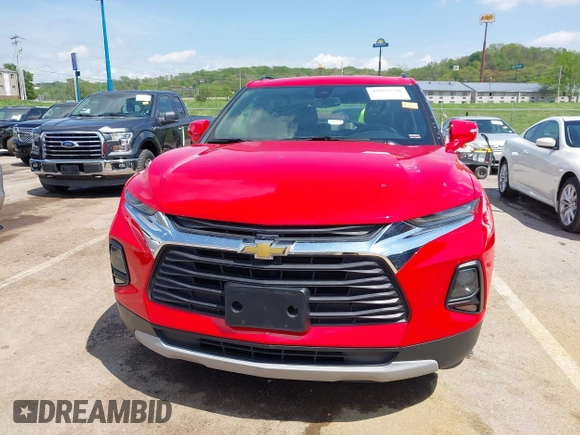 2022 Chevrolet Blazer LT with VIN 3GNKBHR4XNS176035, listed as a IAAI auction lot 42053596 with 17,442 mi miles and . Bid and sale history available at DreamBid. Image 12.