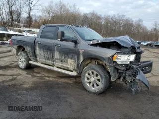 2022 Ram 2500 Big Horn with VIN 3C6UR5DJ6NG380124, listed as a Copart auction lot 45167495 with 41,428 mi miles and Salvage Title. Bid and sale history available at carsss.com. Image 4.