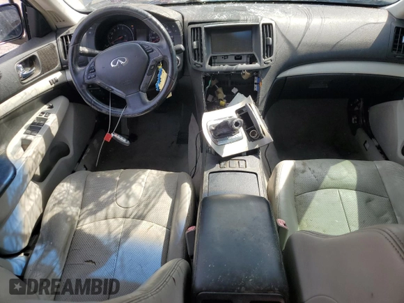 2008 Infiniti G35 with VIN JNKBV61E78M219788, listed as a Copart auction lot 48620814 with Not Provided miles and Salvage Title. Bid and sale history available at DreamBid. Image 8.