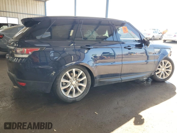 2014 Land Rover Range Rover Sport HSE with VIN SALWR2WFXEA360040, listed as a Copart auction lot 52823865 with 163,615 mi miles and Clean Title. Bid and sale history available at DreamBid. Image 3.