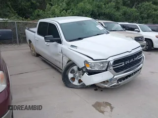 2022 Ram 1500 Big Horn with VIN 1C6RRFFG1NN432425, listed as a IAAI auction lot 42633295 with 85,835 mi miles and . Bid and sale history available at DreamBid. Image 1.
