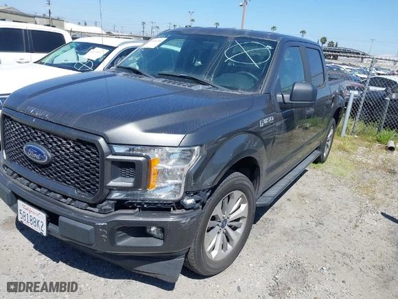 2018 Ford F-150 XL with VIN 1FTEW1CP5JKD08158, listed as a IAAI auction lot 41646490 with 108,086 mi miles. Bid and sale history available at carsss.com. Image 2.