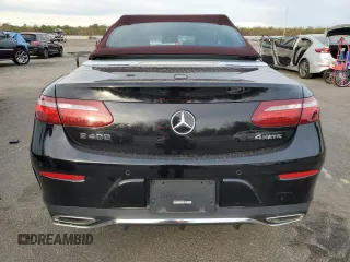 2018 Mercedes-Benz E-Class E 400 with VIN WDD1K6GB0JF038311, listed as a Copart auction lot 79185004 with 0 mi miles and Salvage Title. Bid and sale history available at carsss.com. Image 6.