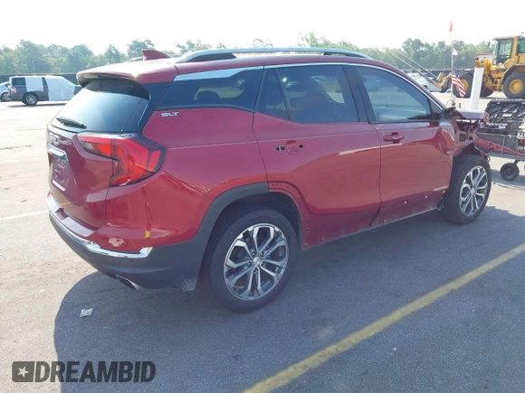 2020 GMC Terrain SLT z VIN 3GKALPEX1LL119567, wystawiony jako IAAI lot #42573634 z przebiegiem 82 361 mil mil oraz . Historia ofert i sprzedaży dostępna na DreamBid. Obrazek 4.