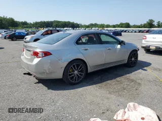 2010 Acura TSX with VIN JH4CU2F62AC023206, listed as a Copart auction lot 62390285 with Not provided miles and Salvage title. Bid and sale history available at DreamBid. Image 3.