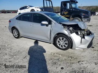 2021 Toyota Corolla LE with VIN 5YFEPMAE1MP263757, listed as a Copart auction lot 49912245 with 92,013 mi miles and Salvage Title. Bid and sale history available at carsss.com. Image 4.