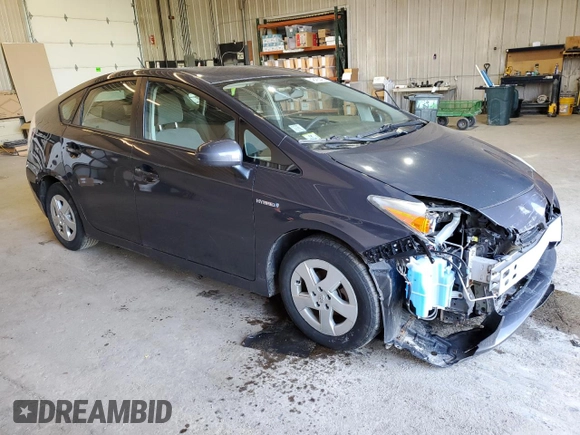 2010 Toyota Prius II with VIN JTDKN3DUXA0070681, listed as a Copart auction lot 48455425 with 145,292 mi miles and Salvage Title. Bid and sale history available at DreamBid. Image 4.