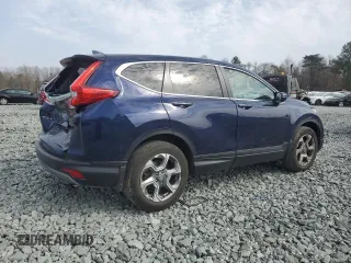 2018 Honda CR-V EX with VIN 2HKRW2H53JH603109, listed as a Copart auction lot 49670135 with 52,062 mi miles and Salvage Title. Bid and sale history available at carsss.com. Image 3.