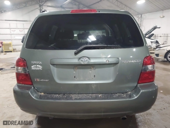 2006 Toyota Highlander w/3rd Row with VIN JTEEP21A460153635, listed as a IAAI auction lot 41618056 with 136,204 mi miles. Bid and sale history available at carsss.com. Image 16.