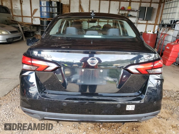 2022 Nissan Versa SV with VIN 3N1CN8EV9NL863992, listed as a Copart auction lot 54508515 with 33,362 mi miles and Non repairable. Bid and sale history available at DreamBid. Image 6.