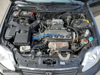 1999 Honda Civic EX with VIN 2HGEJ8641XH531176, listed as a Copart auction lot 50145445 with 138,366 mi miles and Salvage Title. Bid and sale history available at carsss.com. Image 11.