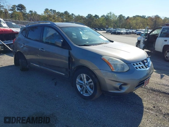 2012 Nissan Rogue S with VIN JN8AS5MT9CW277235, listed as a IAAI auction lot 41863602 with 116,153 mi miles and . Bid and sale history available at DreamBid. Image 1.