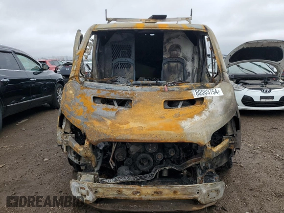 2016 Ford Transit Cargo with VIN 1FTYR1ZM5GKB43612, listed as a Copart auction lot 80563754 with Not provided miles and Salvage title. Bid and sale history available at DreamBid. Image 5.