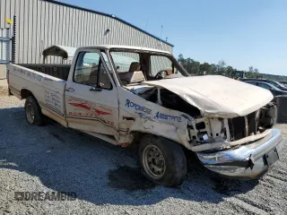 1992 Ford F-150 z VIN 1FTDF15NXNNA61991, wystawiony jako Copart lot #73393234 z przebiegiem Nie podano mil oraz Szkoda całkowita • Salvage title. Historia ofert i sprzedaży dostępna na DreamBid. Obrazek 4.