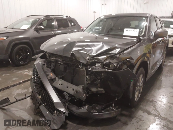 2024 Mazda CX-5 S Select with VIN JM3KFBBL0R0407444, listed as a IAAI auction lot 41475326 with 11,370 mi miles and . Bid and sale history available at DreamBid. Image 6.