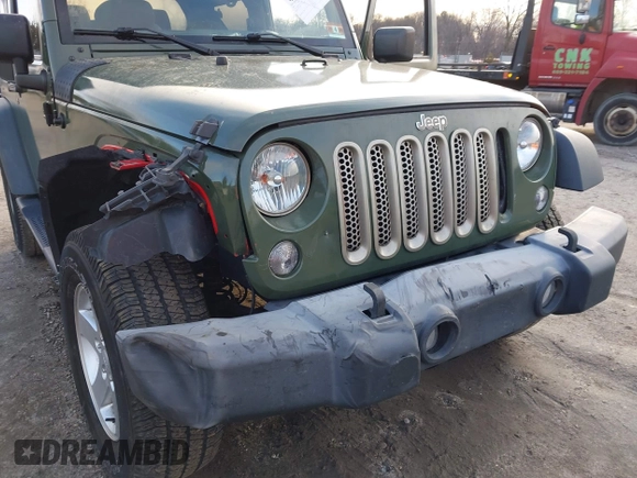 2016 Jeep Wrangler Sport with VIN 1C4AJWAG7GL330159, listed as a IAAI auction lot 41530415 with 98,554 mi miles and . Bid and sale history available at carsss.com. Image 18.