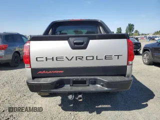 2006 Chevrolet Avalanche Z71 with VIN 3GNEK12Z26G206014, listed as a Copart auction lot 68658224 with 154,201 mi miles and Salvage Title. Bid and sale history available at carsss.com. Image 6.
