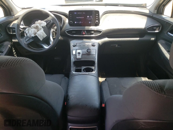 2021 Hyundai Santa Fe SE with VIN 5NMS14AJ9MH328494, listed as a Copart auction lot 56697595 with 91,158 mi miles and Salvage title. Bid and sale history available at DreamBid. Image 8.