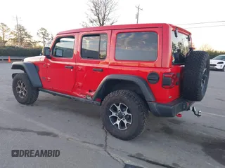 2022 Jeep Wrangler Unlimited Rubicon with VIN 1C4HJXFN4NW261809, listed as a IAAI auction lot 41459519 with 30,422 mi miles and . Bid and sale history available at DreamBid. Image 3.