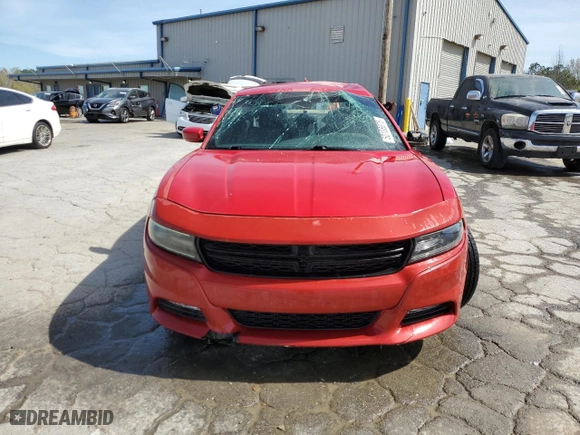 2016 Dodge Charger SXT with VIN 2C3CDXHG0GH354932, listed as a Copart auction lot 50106875 with 140,957 mi miles and Salvage Title. Bid and sale history available at carsss.com. Image 5.