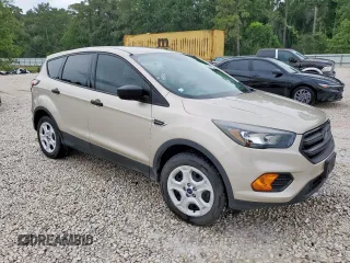 2018 Ford Escape S with VIN 1FMCU0F79JUA54327, listed as a Copart auction lot 58419695 with 48,995 mi miles and Salvage title. Bid and sale history available at DreamBid. Image 4.