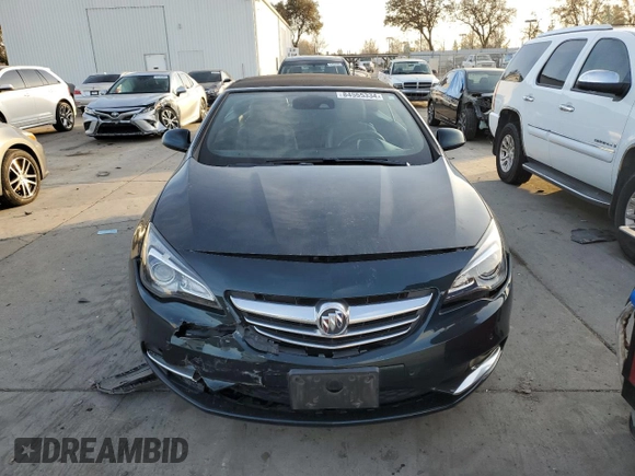2018 Buick Cascada Sport Touring with VIN W04WJ3N55JG075342, listed as a Copart auction lot 84555334 with 69,300 mi miles and Salvage Title. Bid and sale history available at DreamBid. Image 5.