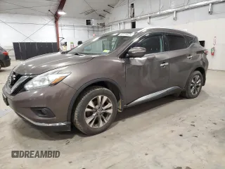 2015 Nissan Murano Platinum with VIN 5N1AZ2MHXFN280460, listed as a Copart auction lot 52215425 with 139,546 mi miles and Clean Title. Bid and sale history available at carsss.com. Image 1.