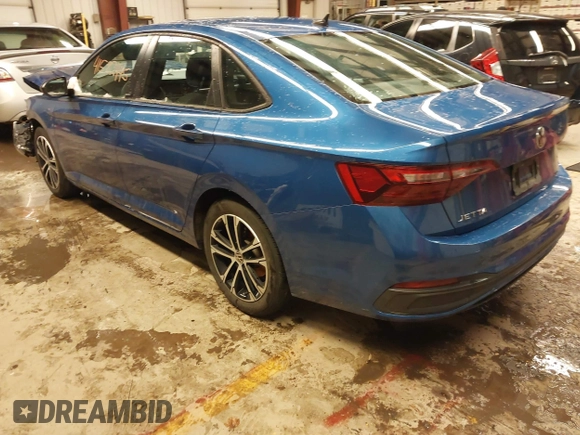 2023 Volkswagen Jetta Sport with VIN 3VWBM7BU4PM010718, listed as a IAAI auction lot 41582445 with 45,382 mi miles and . Bid and sale history available at DreamBid. Image 3.