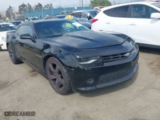 2014 Chevrolet Camaro LS with VIN 2G1FA1E37E9305730, listed as a IAAI auction lot 42028726 with 128,564 mi miles. Bid and sale history available at carsss.com. Image 1.