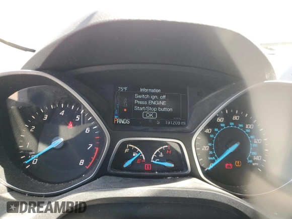 2015 Ford Escape Titanium with VIN 1FMCU0J95FUA92671, listed as a Copart auction lot 63930755 with 191,209 mi miles and Clean title. Bid and sale history available at DreamBid. Image 9.