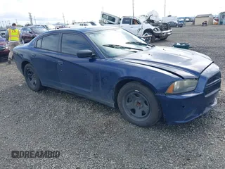 2013 Dodge Charger Police z VIN 2C3CDXAT4DH568020, wystawiony jako IAAI lot #41985624 z przebiegiem 209 074 mil mil oraz . Historia ofert i sprzedaży dostępna na DreamBid. Obrazek 1.