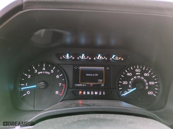 2019 Ford F-150 XL with VIN 1FTMF1CB9KKF27822, listed as a Copart auction lot 82123714 with 103,959 mi miles and Salvage Title. Bid and sale history available at carsss.com. Image 9.
