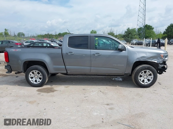 2022 Chevrolet Colorado 4WD LT with VIN 1GCGTCEN8N1126250, listed as a IAAI auction lot 42751251 with 115,582 mi miles and . Bid and sale history available at DreamBid. Image 13.