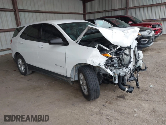 2019 Chevrolet Equinox LS with VIN 2GNAXHEV2K6160675, listed as a IAAI auction lot 41937093 with 62,966 mi miles and . Bid and sale history available at carsss.com. Image 1.