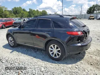 2007 Infiniti FX with VIN JNRAS08W27X203660, listed as a Copart auction lot 68220074 with 188,960 mi miles and Salvage Title. Bid and sale history available at DreamBid. Image 2.